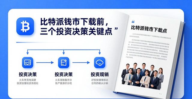 比特派钱包下载前，三个投资决策关键点