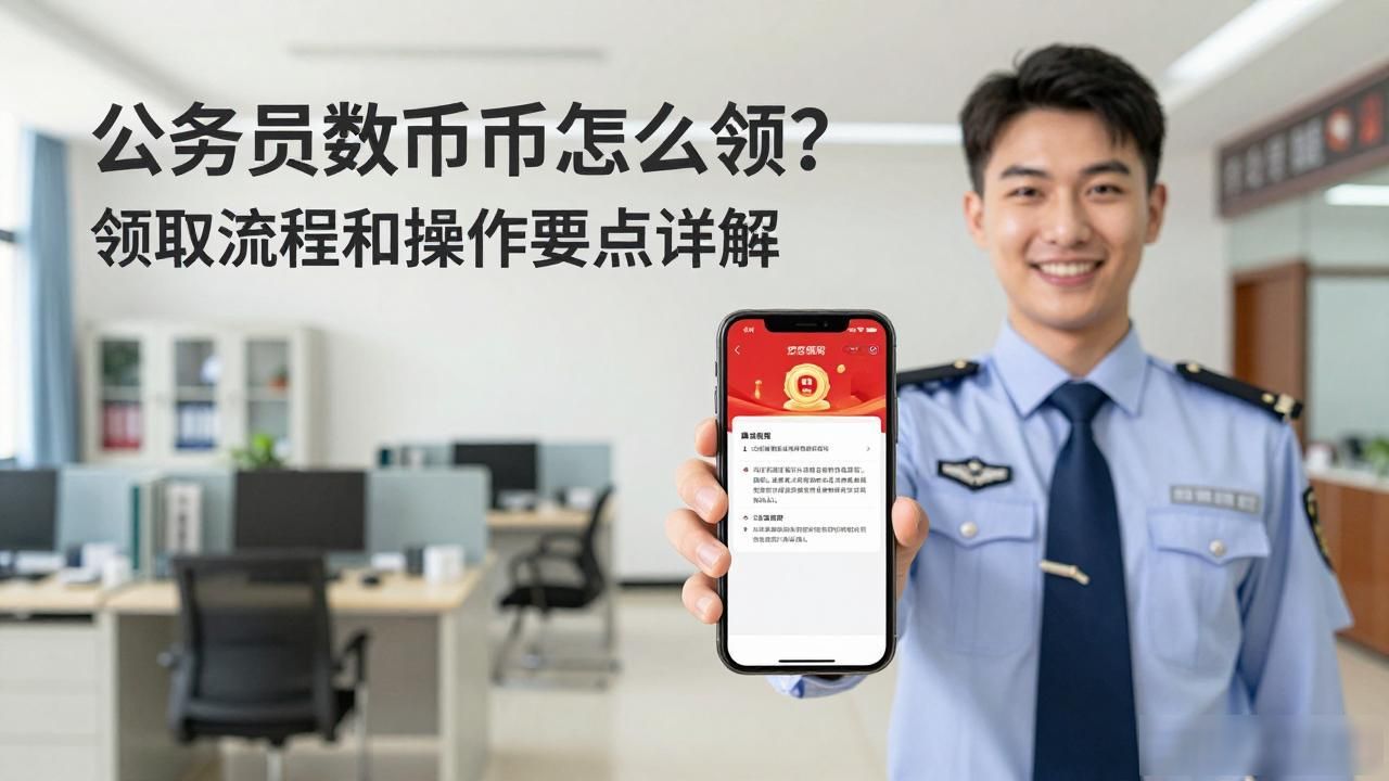 公务员数字货币怎么领？领取流程和操作要点详解