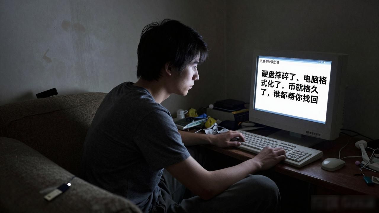 最早数字货币放哪里？当年压根没地方放，一个文件夹就全解决了