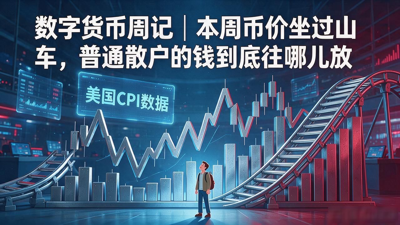 数字货币周记｜本周币价坐过山车，普通散户的钱到底往哪儿放