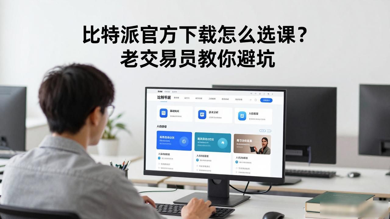 比特派官方下载怎么选课？老交易员教你避坑