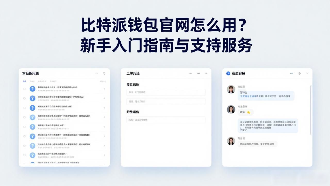 比特派钱包官网怎么用？新手入门指南与支持服务