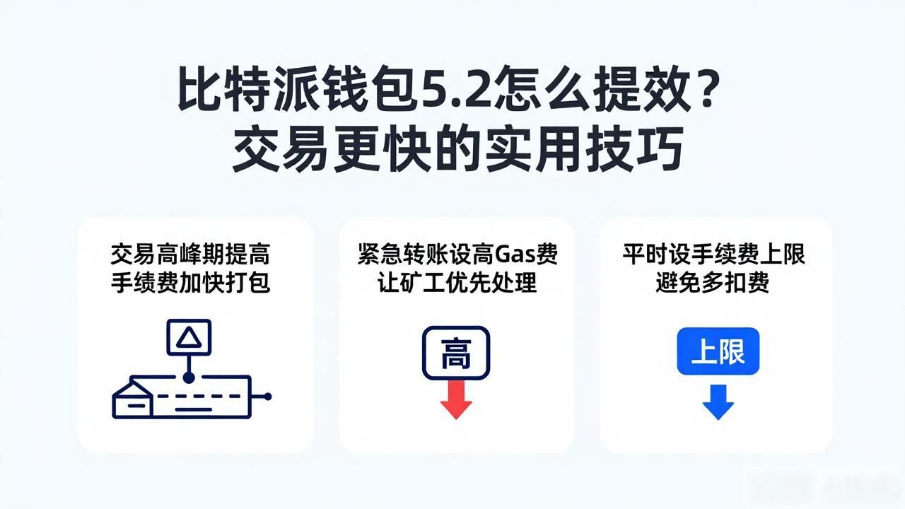 比特派钱包5.2怎么提效？交易更快的实用技巧