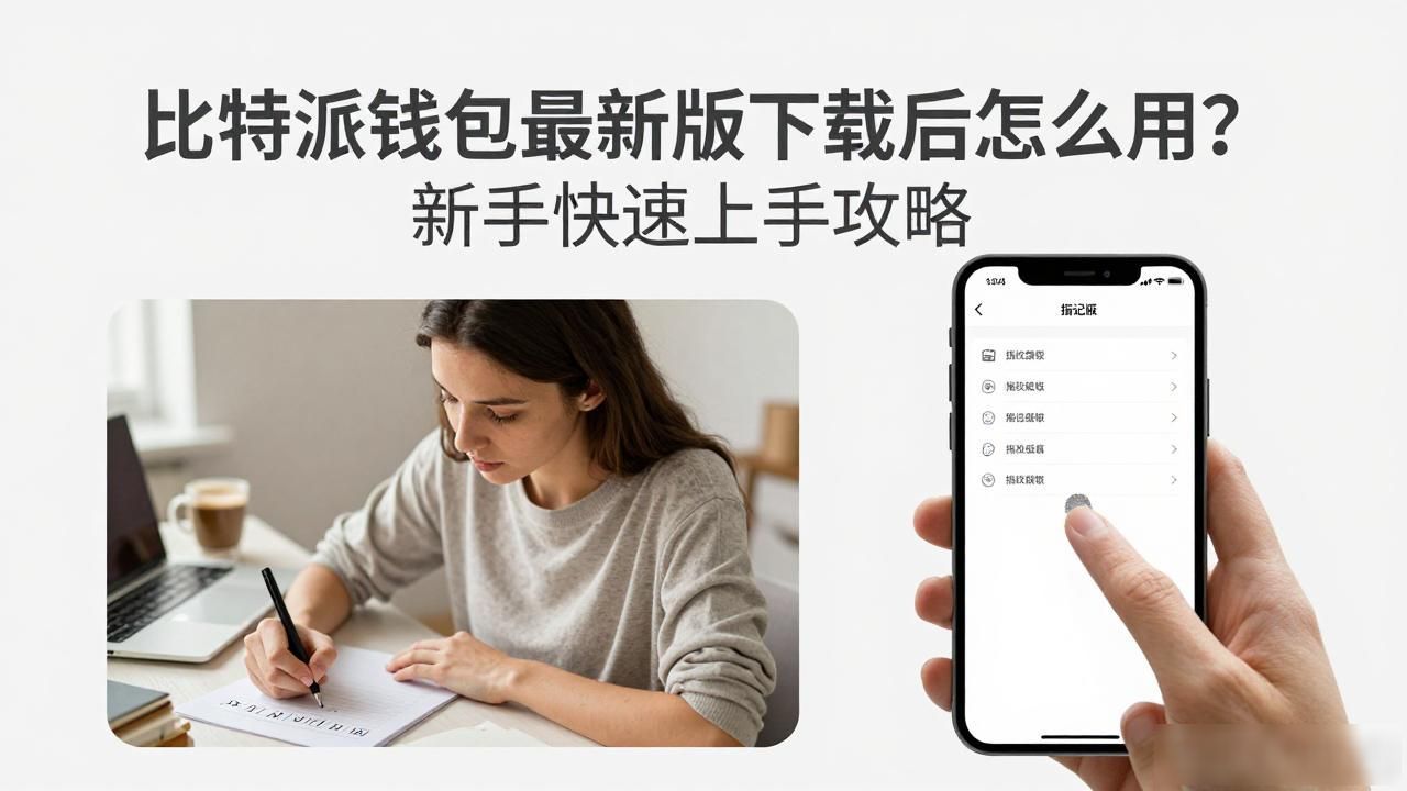 比特派钱包最新版下载后怎么用？新手快速上手攻略