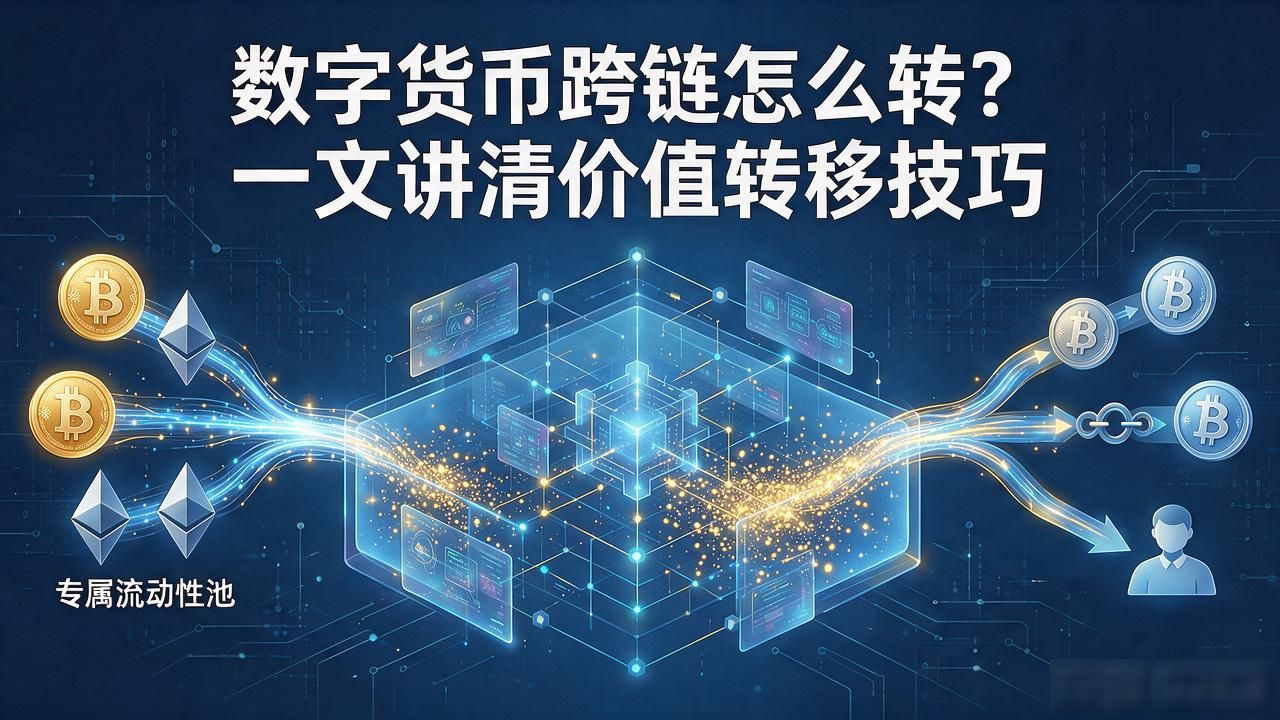 数字货币跨链怎么转？一文讲清价值转移技巧