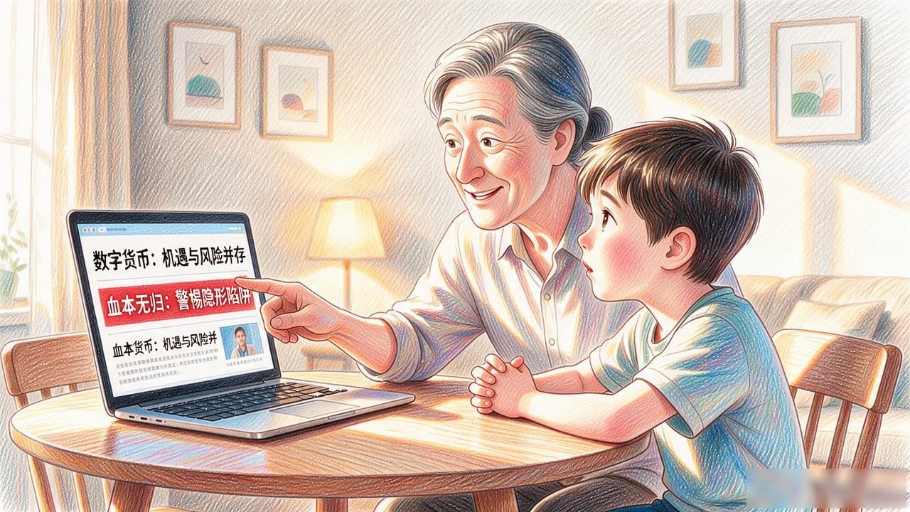 小孩拿压岁钱买数字货币？家长必须给孩子上的第一课