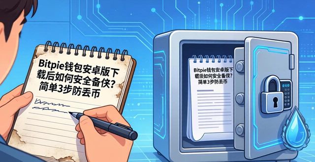 Bitpie钱包安卓版下载后如何安全备份？简单3步防丢币-第1张图片-比特派钱包app官方下载最新版本_比特派钱包官网下载_比特派官方下载安卓版-Bitpie比特派全球多链数字钱包下载