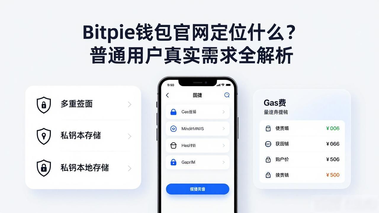 Bitpie钱包官网定位什么？普通用户真实需求全解析