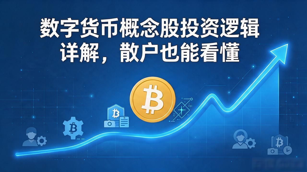 数字货币概念股投资逻辑详解，散户也能看懂