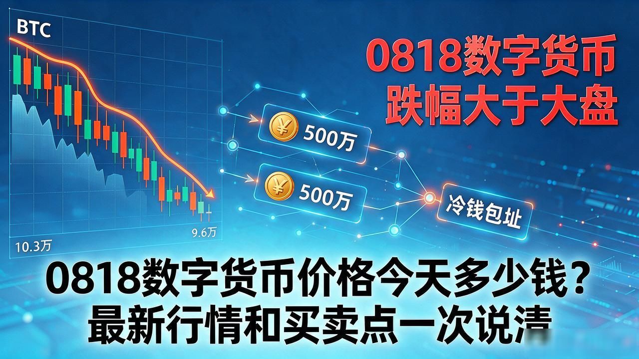 0818数字货币价格今天多少钱？最新行情和买卖点一次说清
