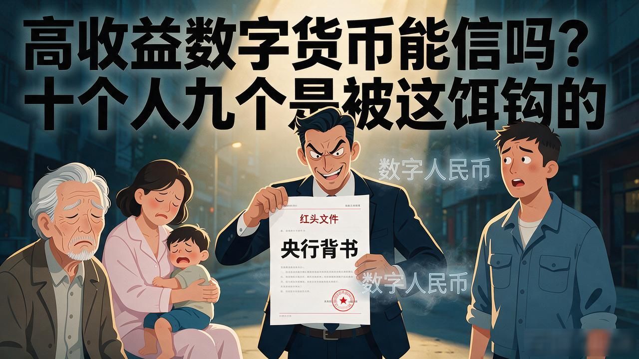 高收益数字货币能信吗？十个人九个是被这饵钩的