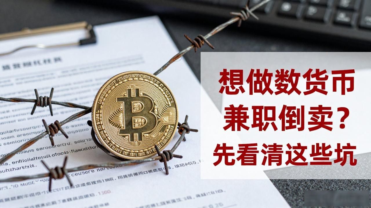 想做数字货币兼职倒卖？先看清这些坑