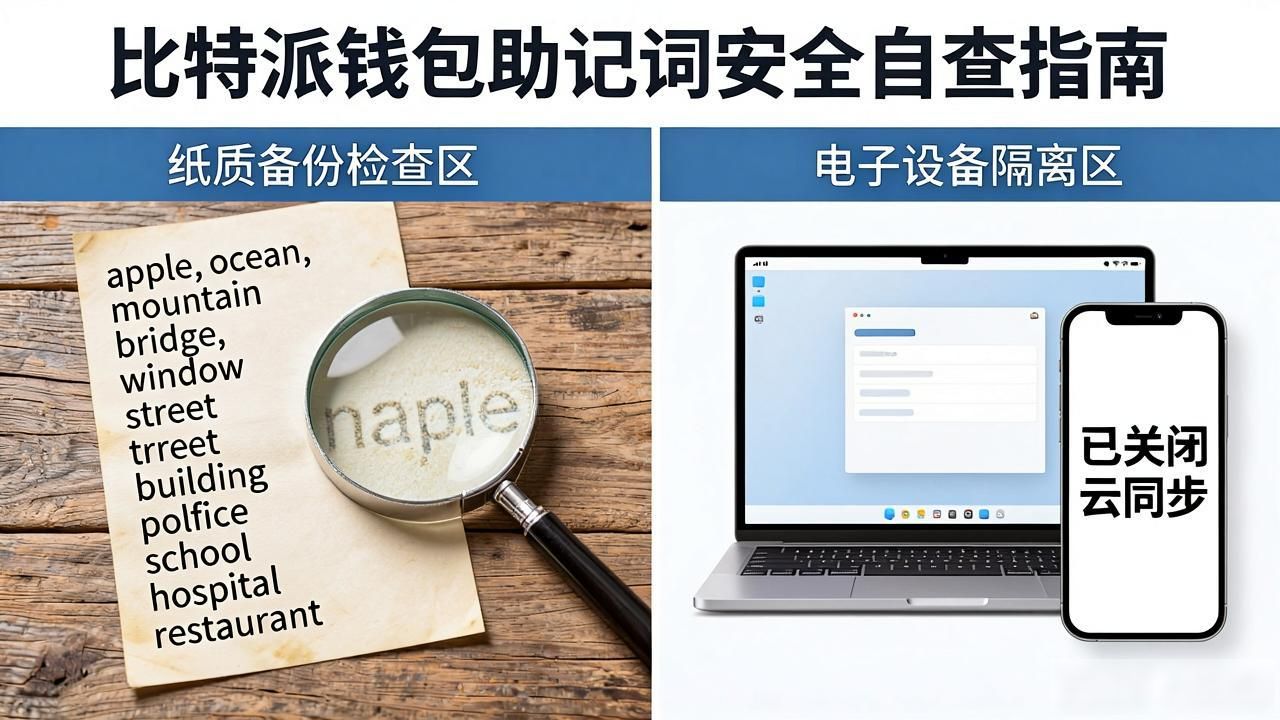 比特派钱包定期自查指南：这4步帮你避开安全坑-第1张图片-比特派钱包app官方下载最新版本_比特派钱包官网下载_比特派官方下载安卓版-Bitpie比特派全球多链数字钱包下载