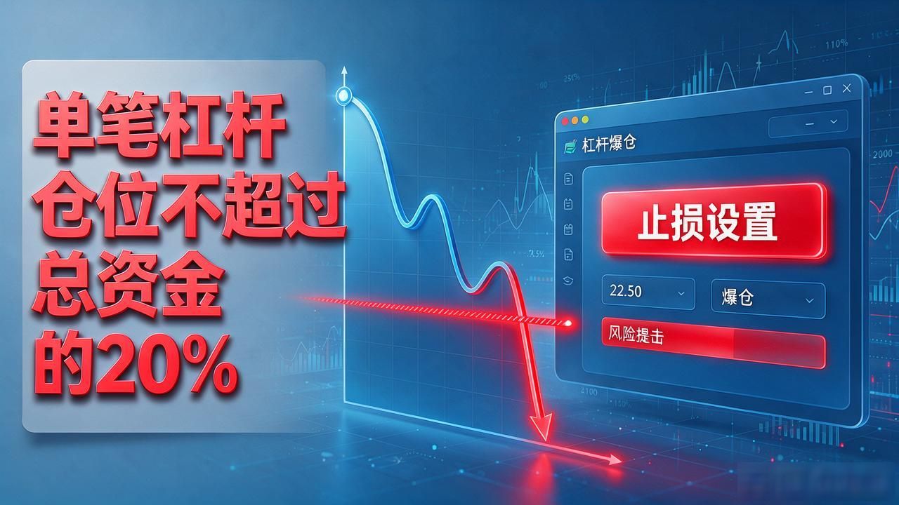 数字货币杠杆怎么开？选合约、控仓位、设止损，新手最容易踩的坑