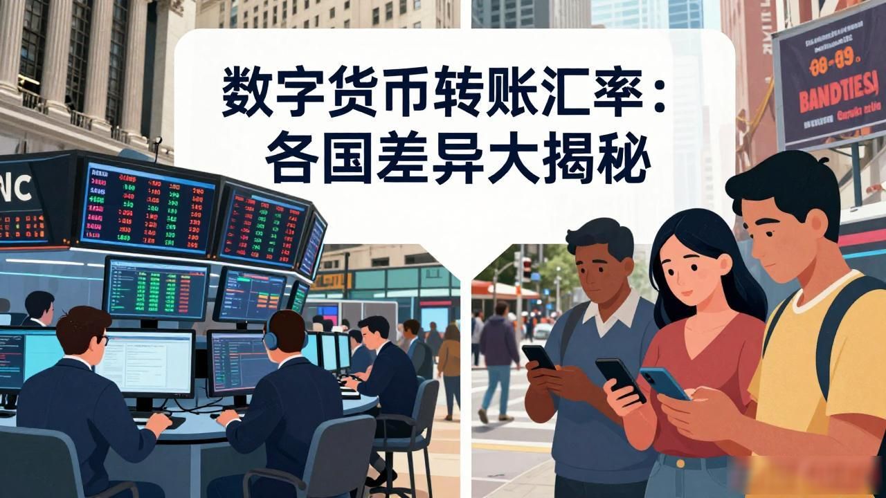 数字货币转账汇率：各国差异大揭秘