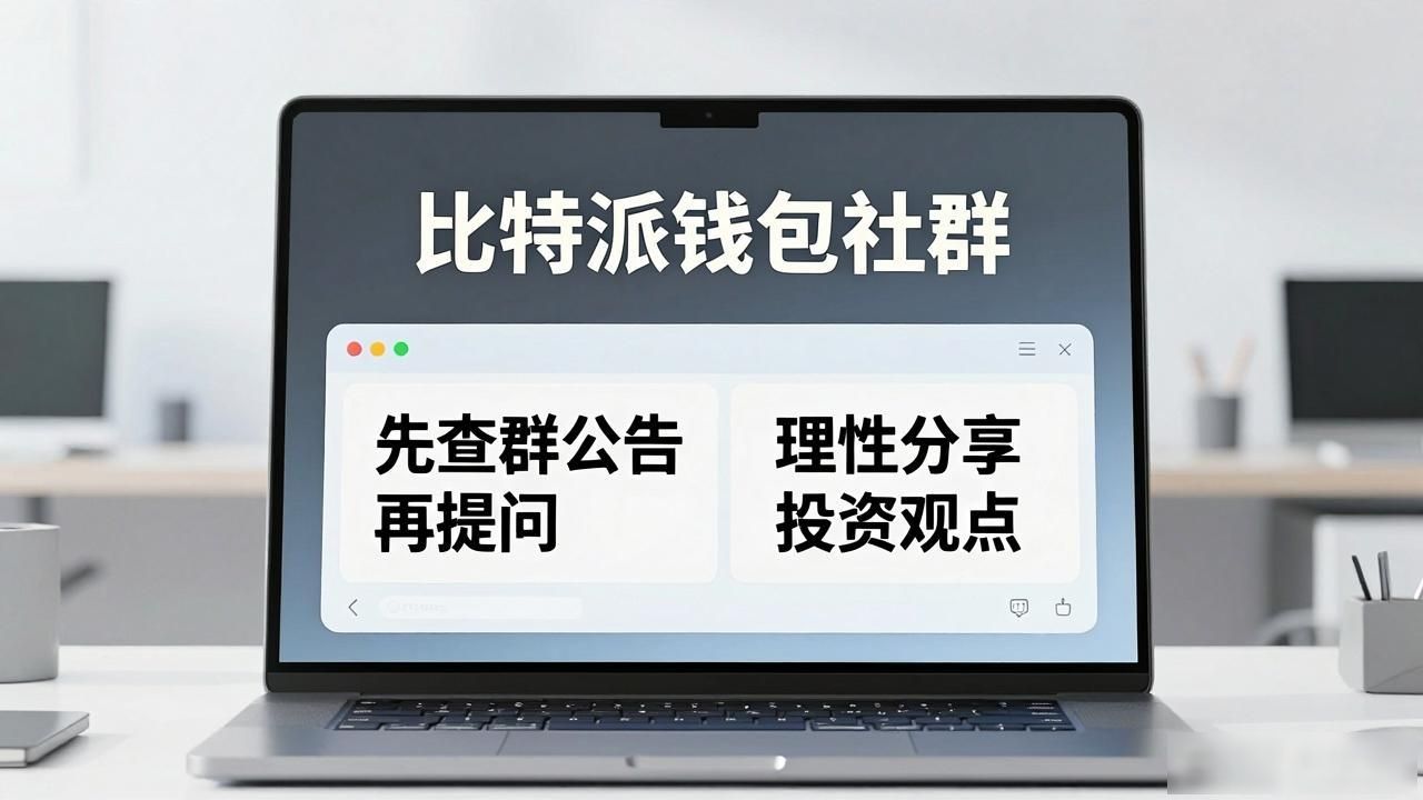 比特派钱包社群怎么用好？教你和投资者高效交流-第1张图片-比特派钱包app官方下载最新版本_比特派钱包官网下载_比特派官方下载安卓版-Bitpie比特派全球多链数字钱包下载