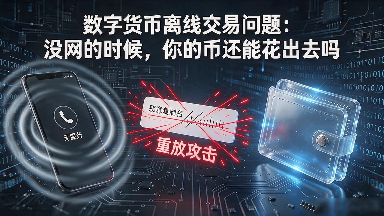 数字货币离线交易问题：没网的时候，你的币还能花出去吗