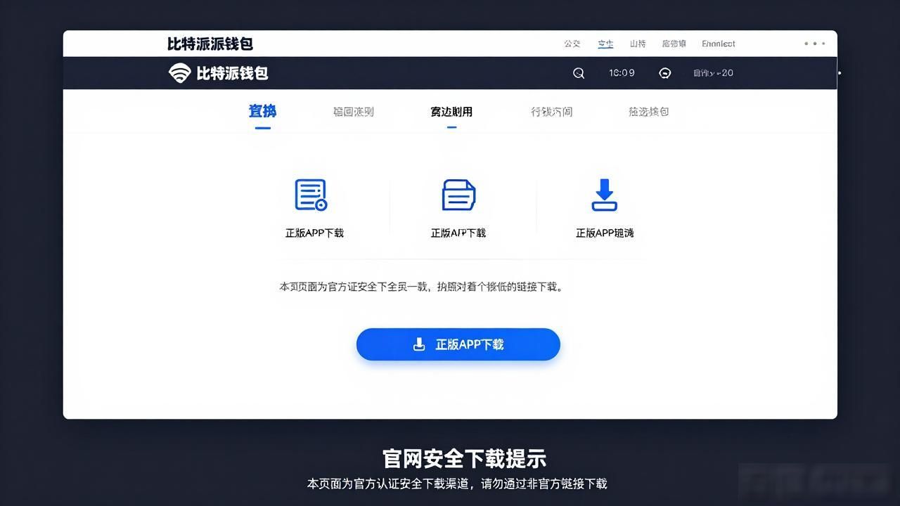比特派钱包官网下载指南_正版APP安装流程详解