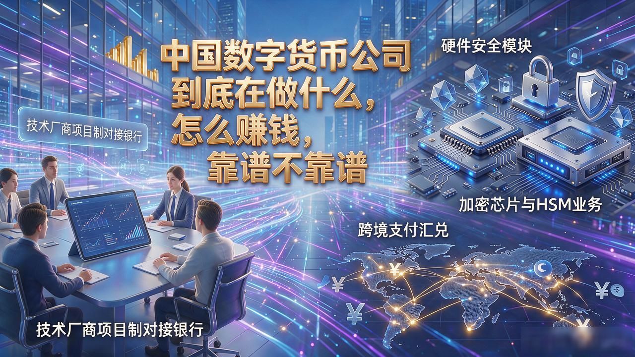 中国数字货币公司到底在做什么，怎么赚钱，靠谱不靠谱