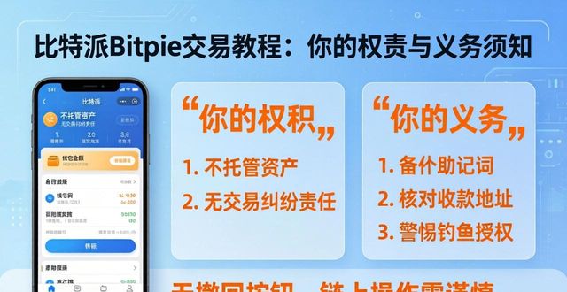 比特派Bitpie交易教程：你的权责与义务须知