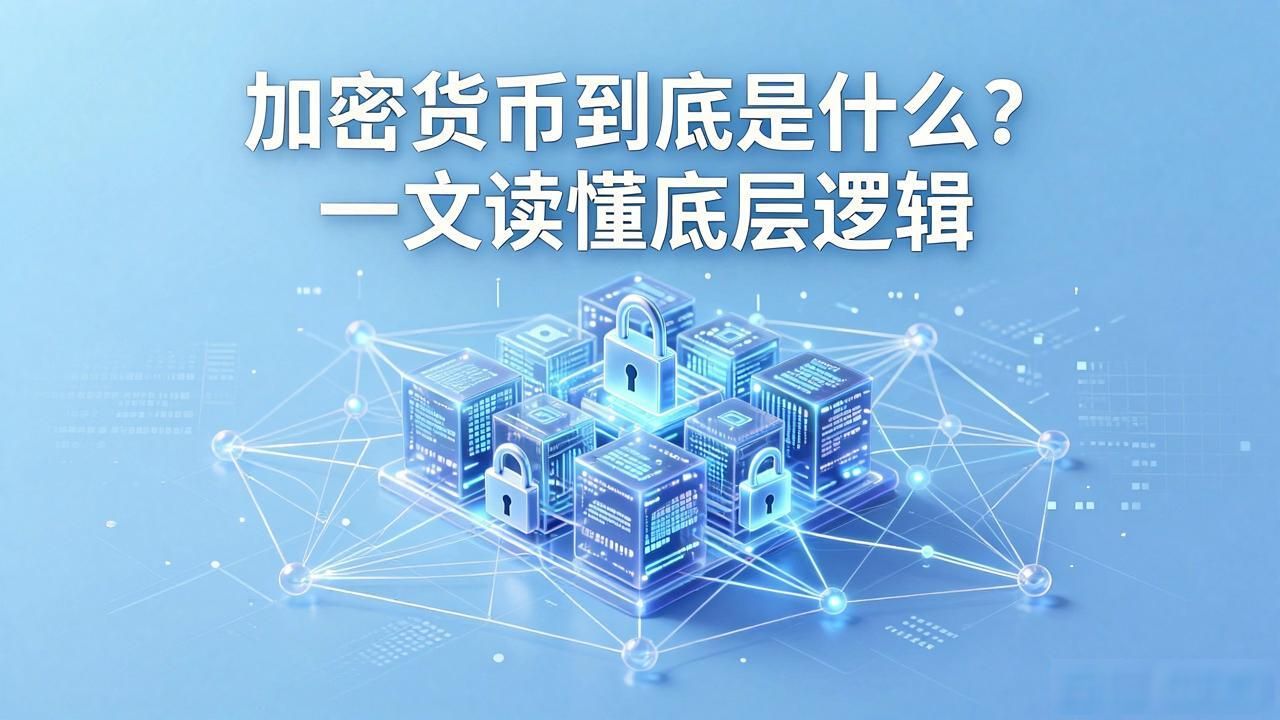 加密货币到底是什么？一文读懂底层逻辑