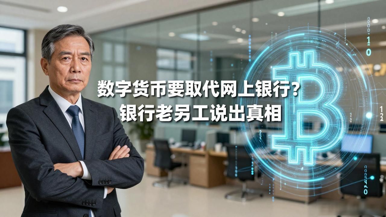 数字货币要取代网上银行？银行老员工说出真相