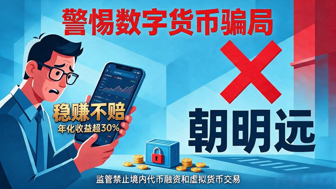 警惕数字货币骗局：别被“朝明远”这类杀猪盘收割
