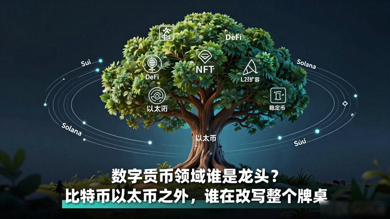 数字货币领域谁是龙头？比特币以太坊之外，谁在改写整个牌桌