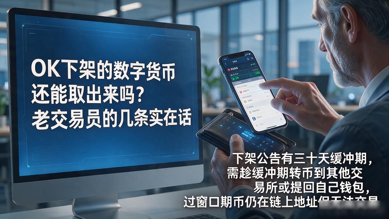 OK下架的数字货币还能取出来吗？老交易员的几条实在话