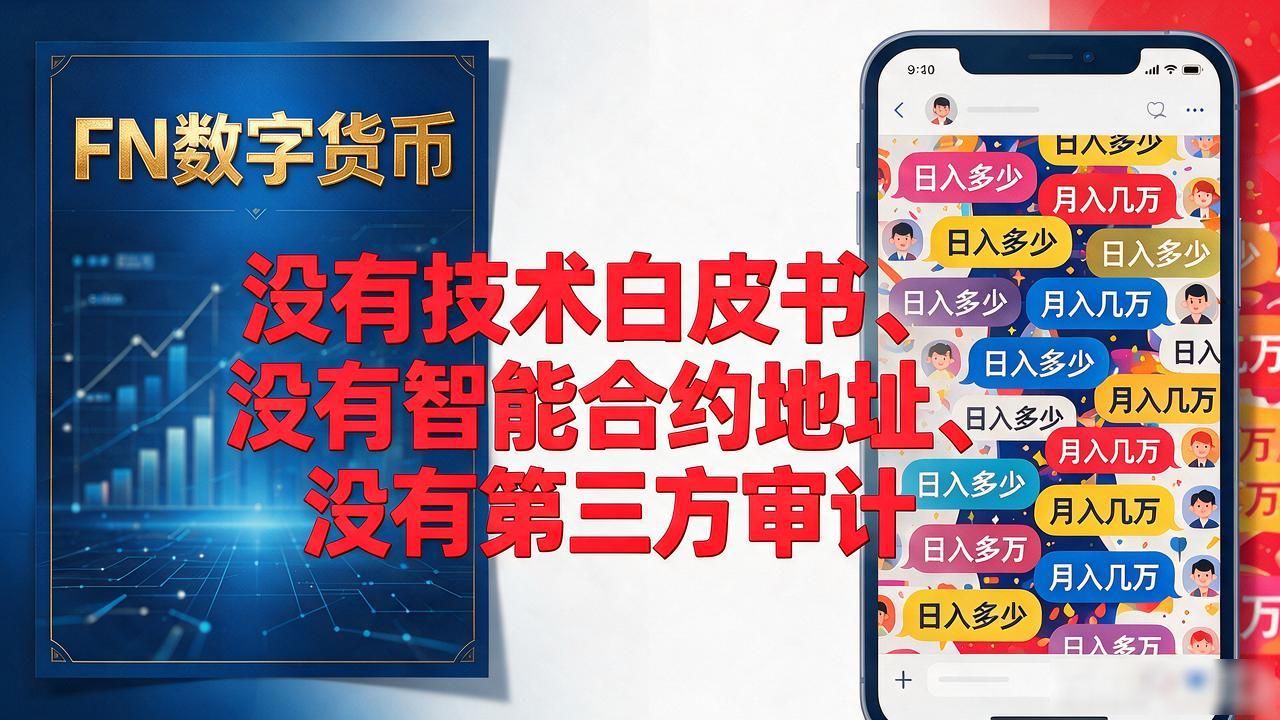 FN数字货币是直销吗？我研究了一圈，它这套拉人模式得看透