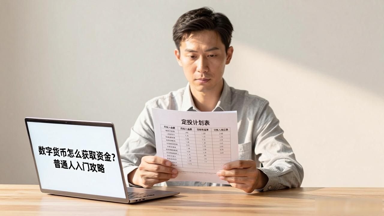 数字货币怎么获取资金？普通人入门攻略
