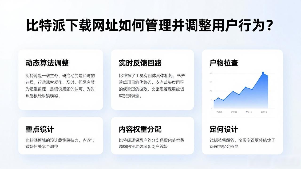 比特派下载网址如何管理并调整用户行为？