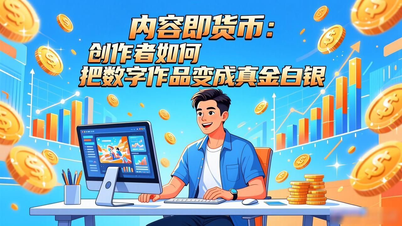 内容即货币：创作者如何把数字作品变成真金白银