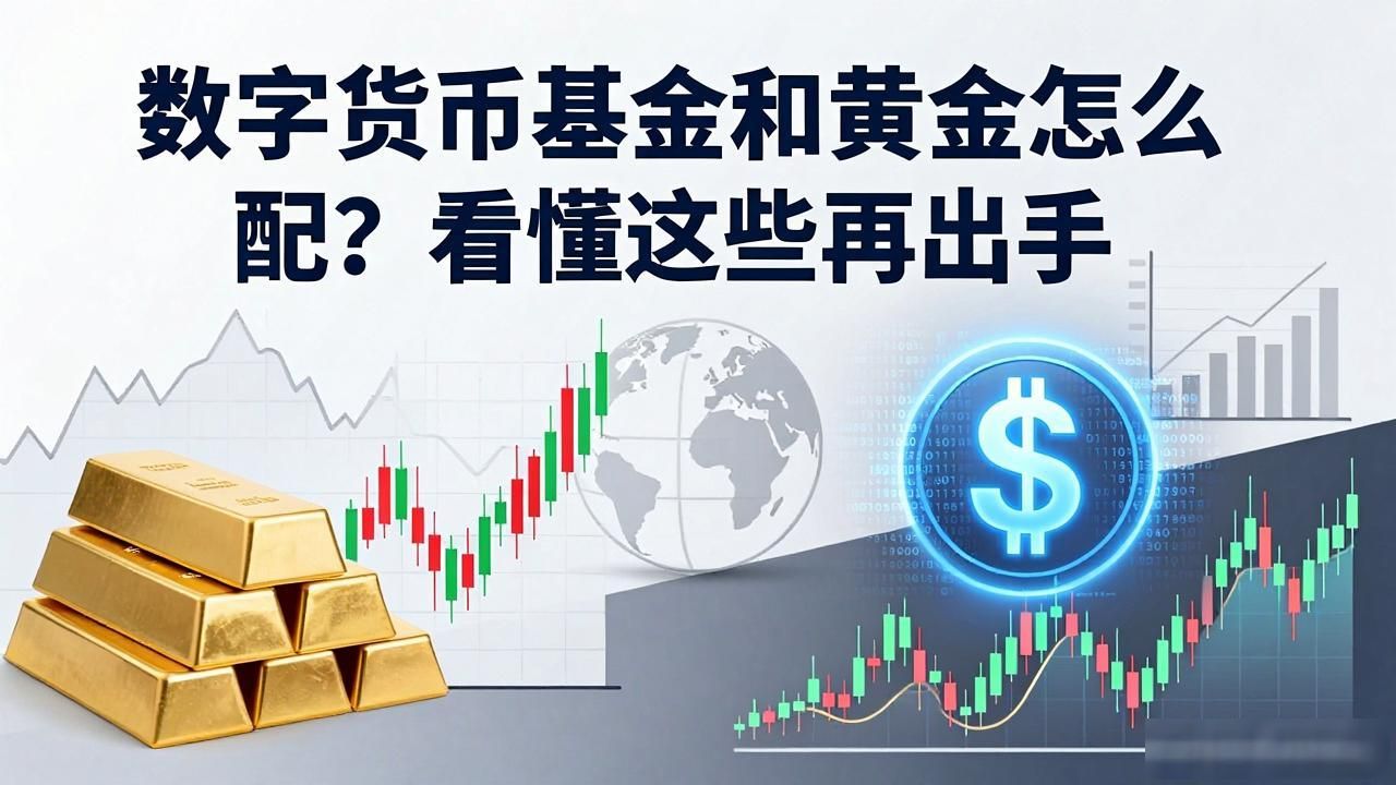 数字货币基金和黄金怎么配？看懂这些再出手