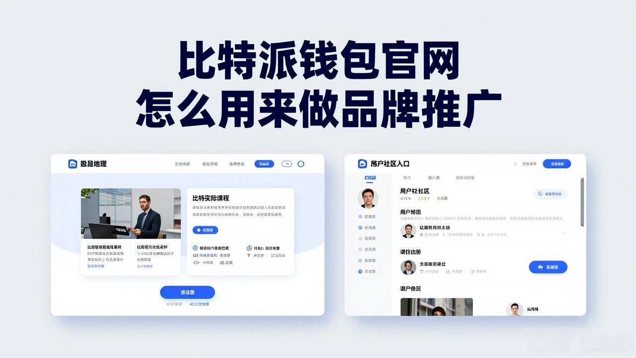 比特派钱包官网怎么用来做品牌推广