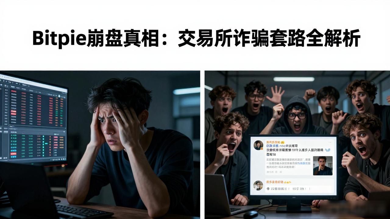 Bitpie崩盘真相：交易所诈骗套路全解析