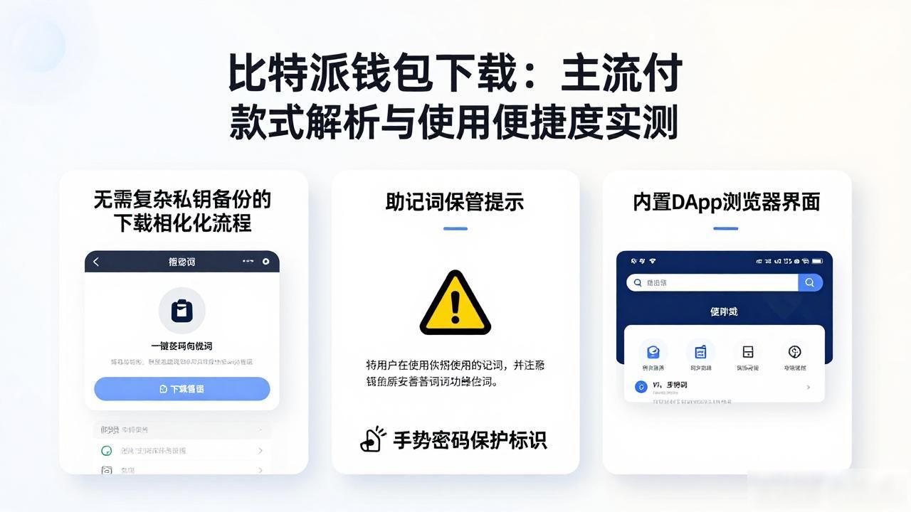 比特派钱包下载：主流付款方式解析与使用便捷度实测