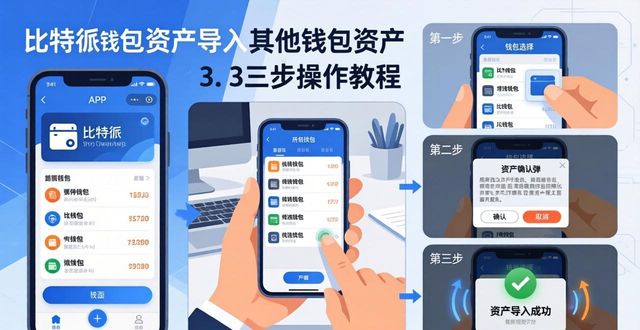 比特派导入其他钱包资产，三步就搞定