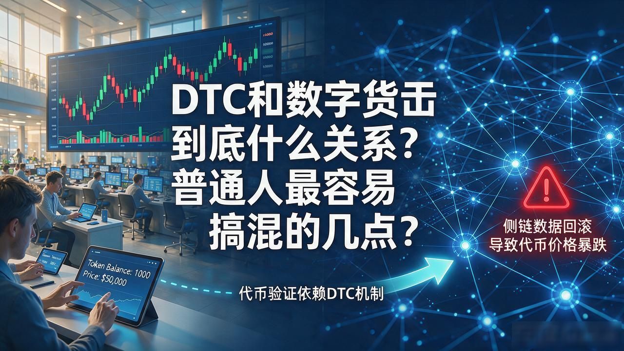 DTC和数字货币到底什么关系？普通人最容易搞混的几点