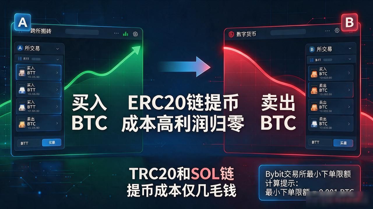 小散户做微量化数字货币套利，跨所搬砖抓差价到底怎么操作