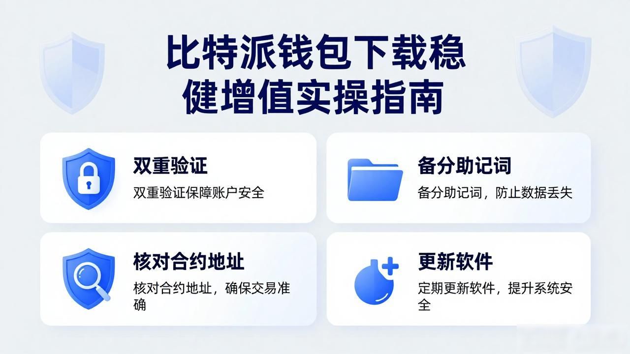 比特派钱包下载与稳健增值实操指南