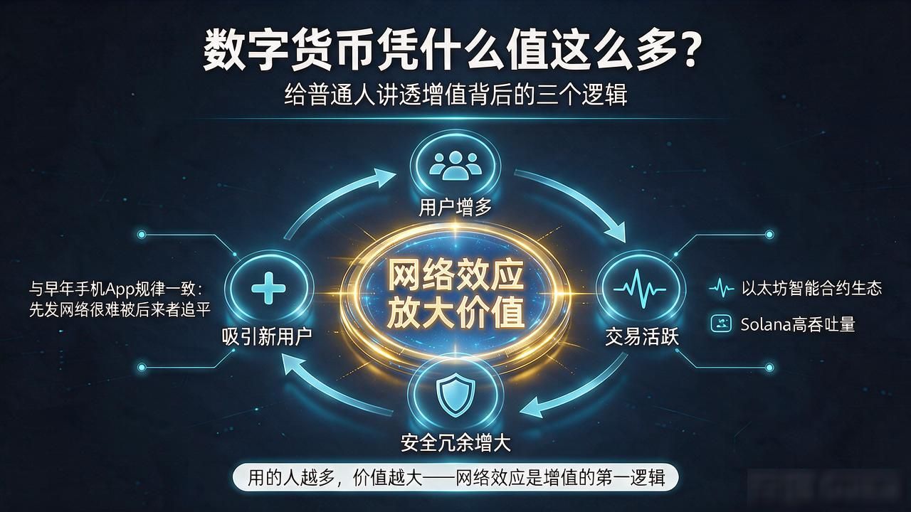 数字货币凭什么值这么多？给普通人讲透增值背后的三个逻辑