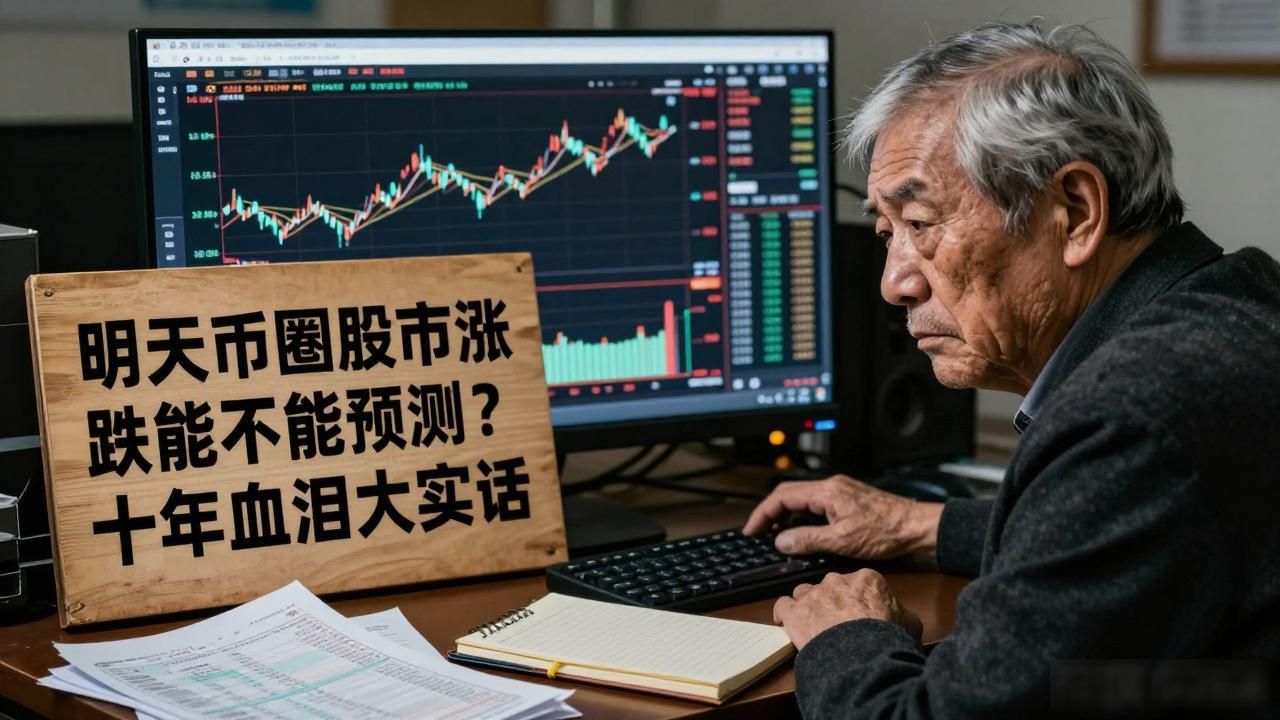 明天币圈股市涨跌能不能预测？一个老韭菜的十年血泪大实话