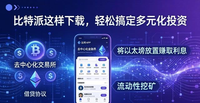 比特派这样下载，轻松搞定多元化投资