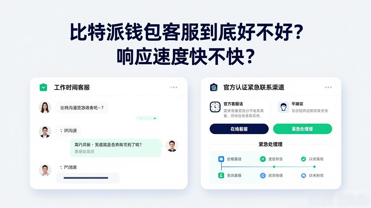 比特派钱包客服到底好不好？响应速度快不快？-第1张图片-比特派钱包app官方下载最新版本_比特派钱包官网下载_比特派官方下载安卓版-Bitpie比特派全球多链数字钱包下载