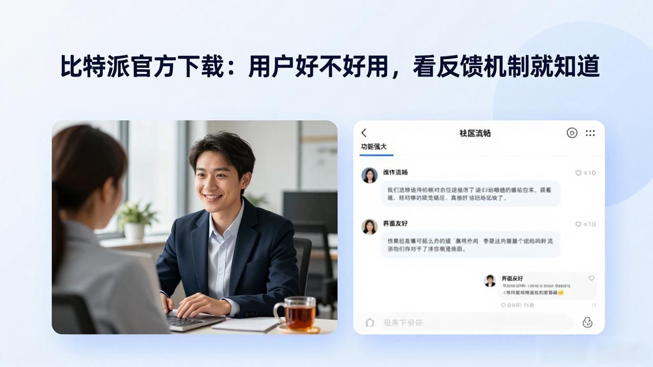 比特派官方下载：用户好不好用，看反馈机制就知道-第1张图片-比特派钱包app官方下载最新版本_比特派钱包官网下载_比特派官方下载安卓版-Bitpie比特派全球多链数字钱包下载