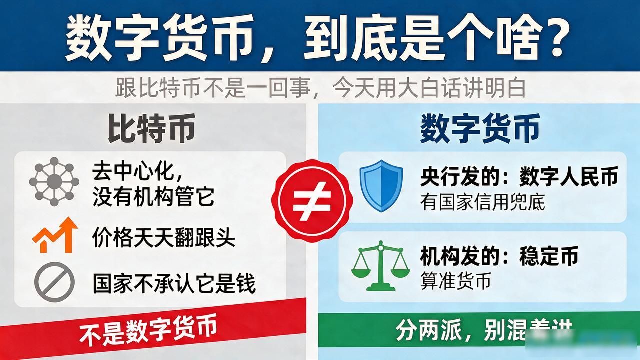搜了一圈还是没搞懂什么叫数字货币？今天用大白话给你讲明白