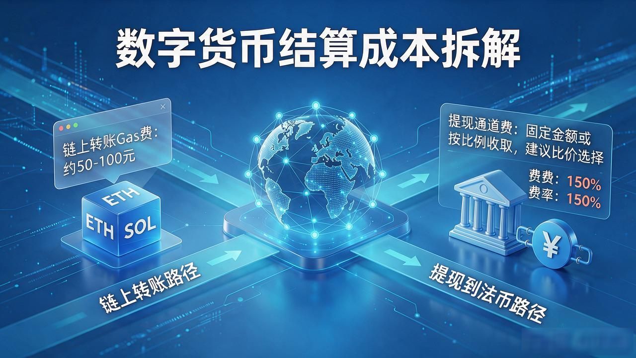 速卖通AE数字货币成本全拆解：手续费、滑点、提现费怎么算