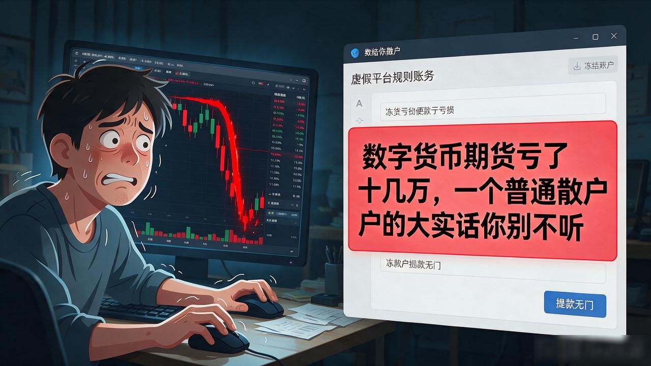 数字货币期货亏了十几万，一个普通散户的大实话你别不听-第1张图片-比特派钱包app官方下载最新版本_比特派钱包官网下载_比特派官方下载安卓版-Bitpie比特派全球多链数字钱包下载