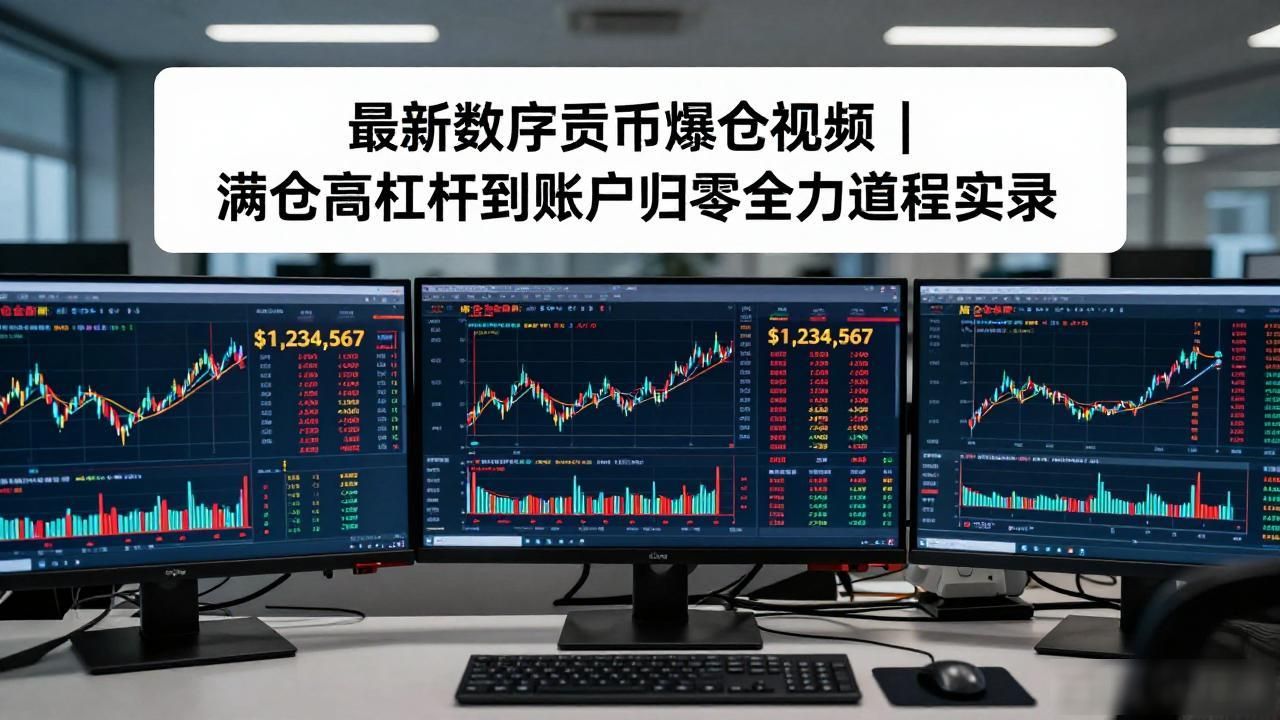 最新数字货币爆仓视频｜满仓高杠杆到账户归零全过程实录